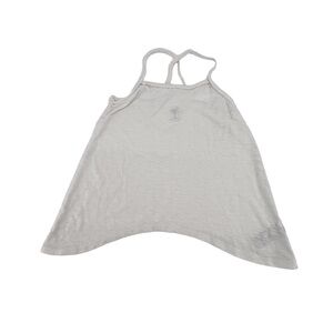 Old Navy  White Criss Cross Back Braided Spaghetti Strap Tank Top Size 5 Girl’s